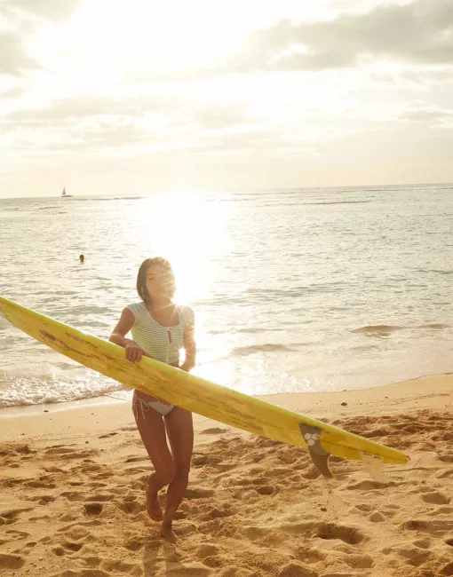 Weather A sunny day surfing in Oʻahu