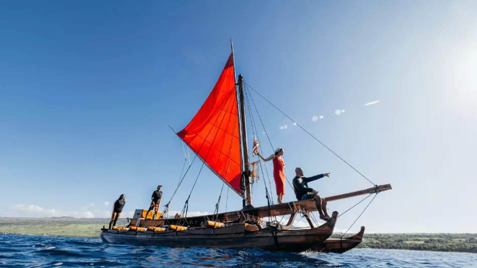 Sailboat Hawaiian Islands
