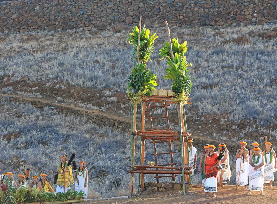 Puukohala-Heaiu Ceremony