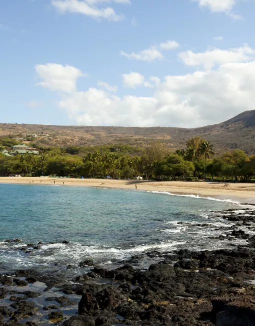 Hulopoe Bay Hulopoe Bay in Lanai