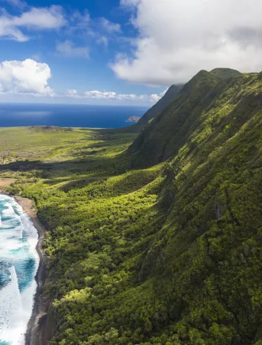 Central Molokai Coastline of Central Molokai