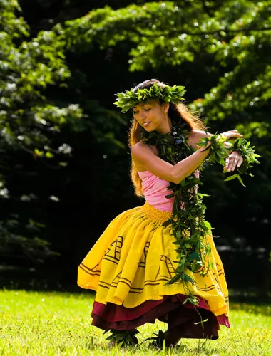 Hula Dancer in Hawaii