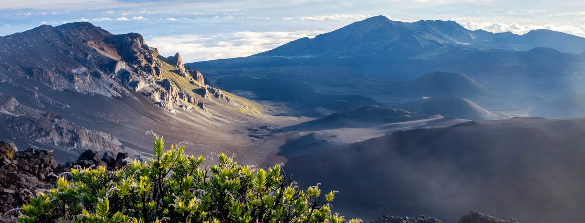 Haleakala at sunrise on Maui Hawaii